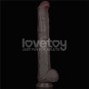LoveToy Gode Ikses Cock 31 x 5.5cm Marron